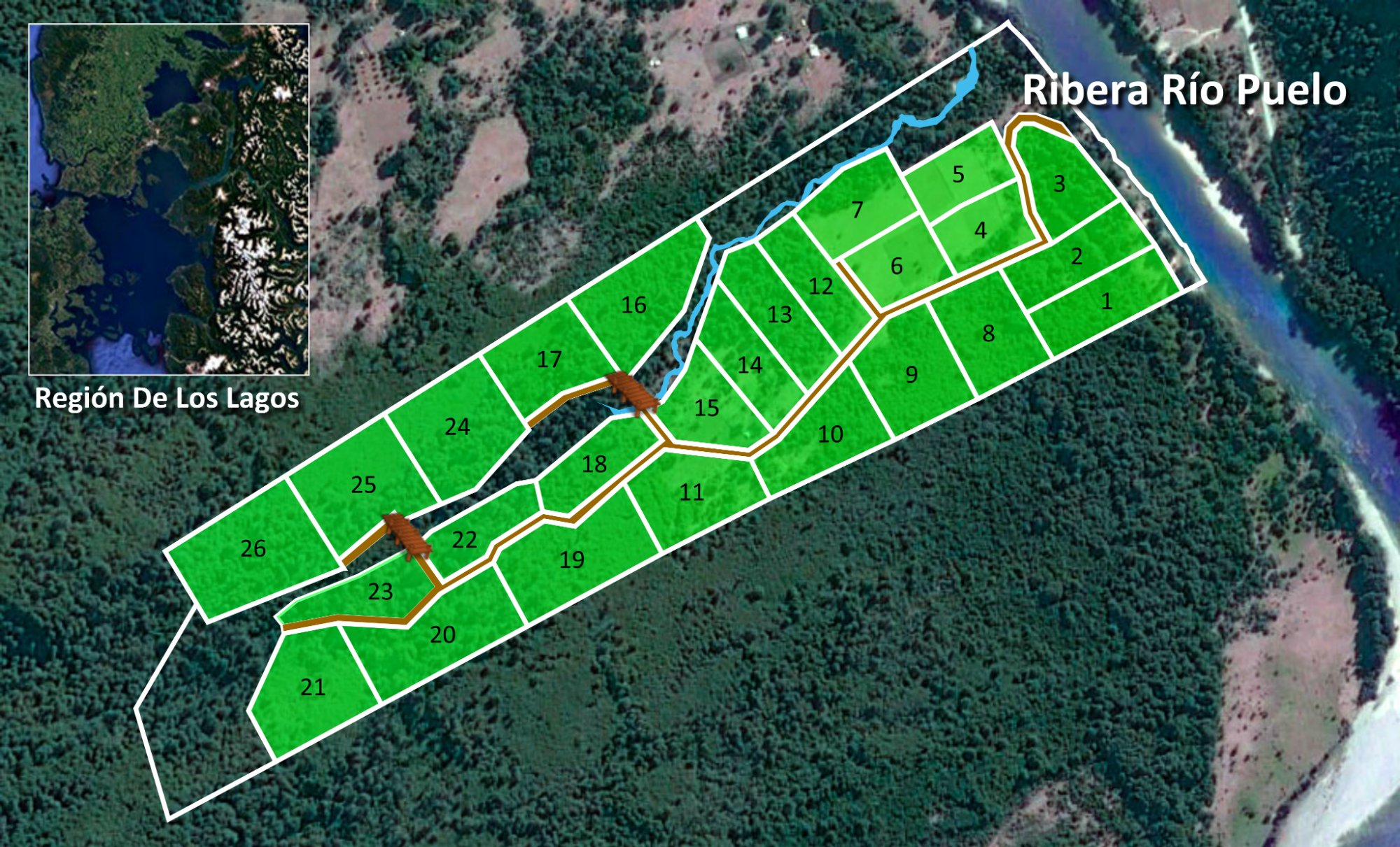 Master Plan RIOMONTE Puelo Alto